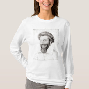 Porträt eines bärtigen Mannes T-Shirt