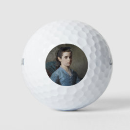 Porträt eines Eleganten Mädchens (von Leloir) Golfball