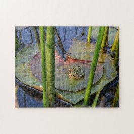 PORTRÄT EINES FROSCHES PUZZLE