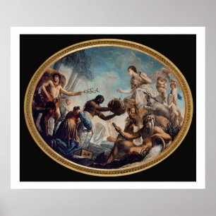 Porträt eines jungen Herrn (Öl auf Leinwand) Poster