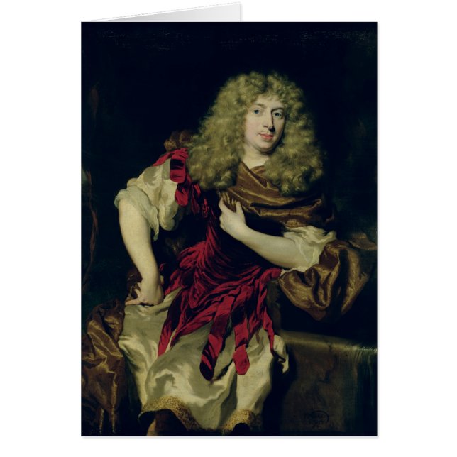 Porträt eines jungen Mannes, 1676 (Vorne)
