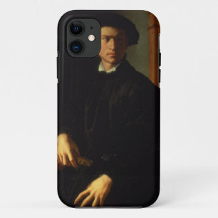 Porträt eines jungen Mannes, c.1532-40 (Öl auf Case-Mate iPhone Hülle