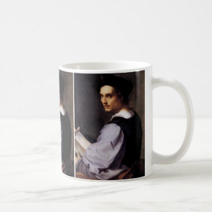 Porträt eines jungen Mannes Tasse