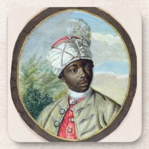 Porträt eines jungen Mannes (w/c und bodycolour Untersetzer