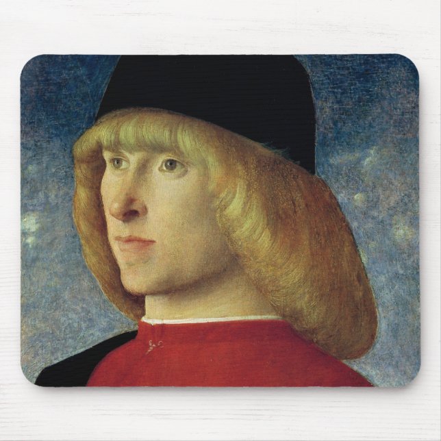 Porträt eines jungen Senators, 1485-90 Mousepad (Vorne)
