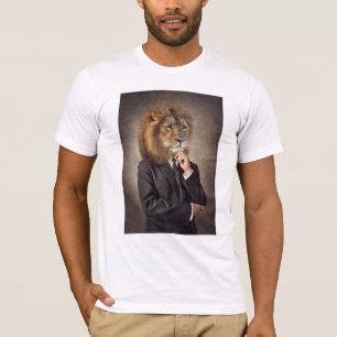Porträt eines Löwes T-Shirt