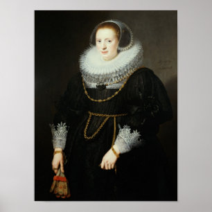 Porträt eines Mädchens, gealtert 18 Poster