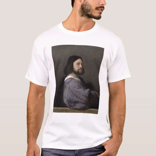 Porträt eines Mannes, c.1512 T-Shirt (Vorderseite)