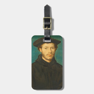 Porträt eines Mannes, C. 1536 - 40 (Öl auf Gepäckanhänger