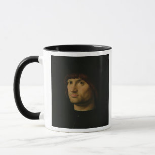 Porträt eines Mannes oder der Condottiere, 1475 Tasse