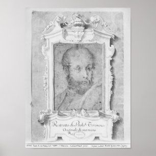 Porträt eines Mannes setzte voraus, Veronese zu Poster