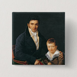 Porträt eines Mitgliedes der Barbet-Familie Button