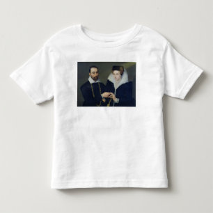 Porträt eines Paares Kleinkind T-shirt