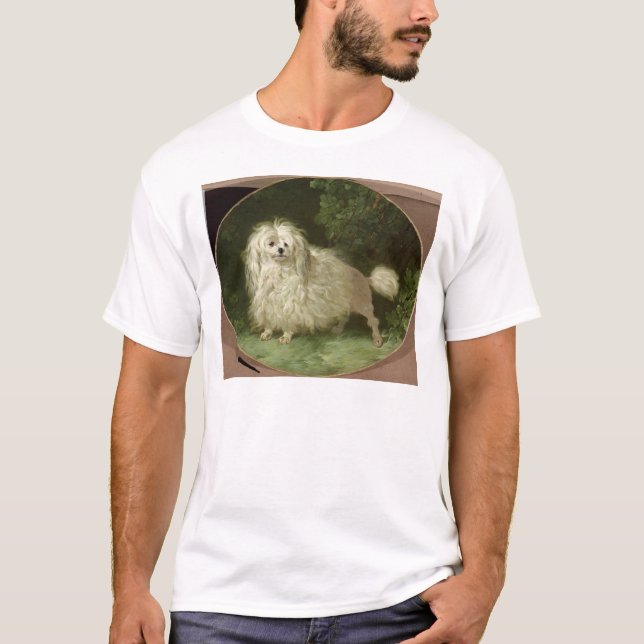 Porträt eines Pudels T-Shirt (Vorderseite)