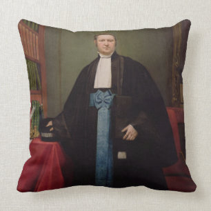 Porträt eines Rechtsanwalts in seiner Bibliothek, Kissen