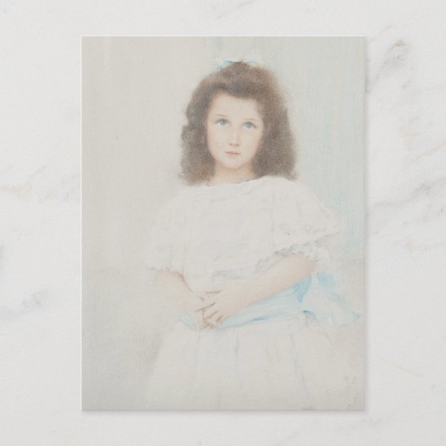 Porträt eines Renee Lambert de Rothschild Postkarte (Vorderseite)