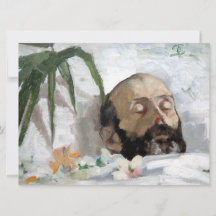 Porträt eines Toten (Sterblichkeit und Tod) (Art.