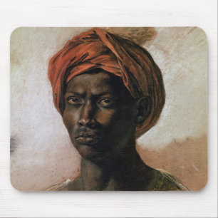 Porträt eines Türken in einem Turban, c.1826 Mousepad