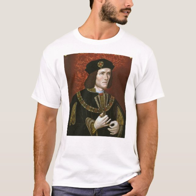 Porträt englischen Königs Richard III T-Shirt (Vorderseite)