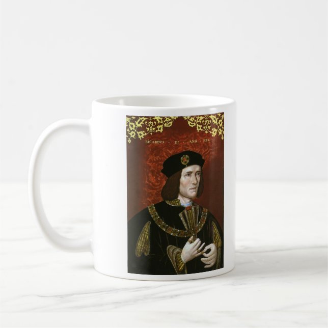 Porträt englischen Königs Richard III Tasse (Links)