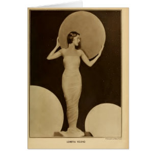 Porträt-Filmstar Loretta Youngs 1930 schöner