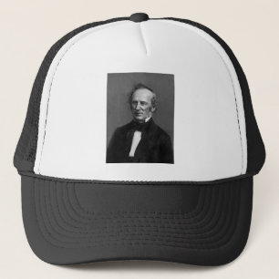 Porträt Flottenadmiral-Cornelius Vanderbilt circa Truckerkappe