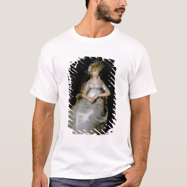 Porträt Francisco Jose de Goya y Lucientes | von M T-Shirt (Vorderseite)