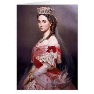 Porträt Franz Winterhalter- von Charlotte, Belgien