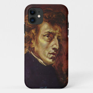 Porträt Frederic Chopin durch Eugene Delacroix iPhone 11 Hülle