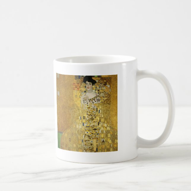 Porträt Gustav Klimt- von Adele Bloch-Bauer I Tasse (Rechts)