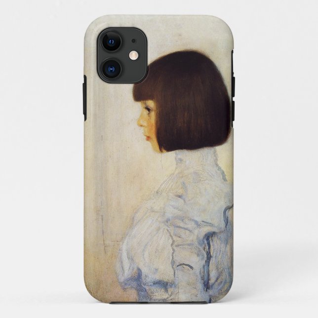 Porträt Gustav Klimt von Helene Klimt iPhone Fall Case-Mate iPhone Hülle (Rückseite)