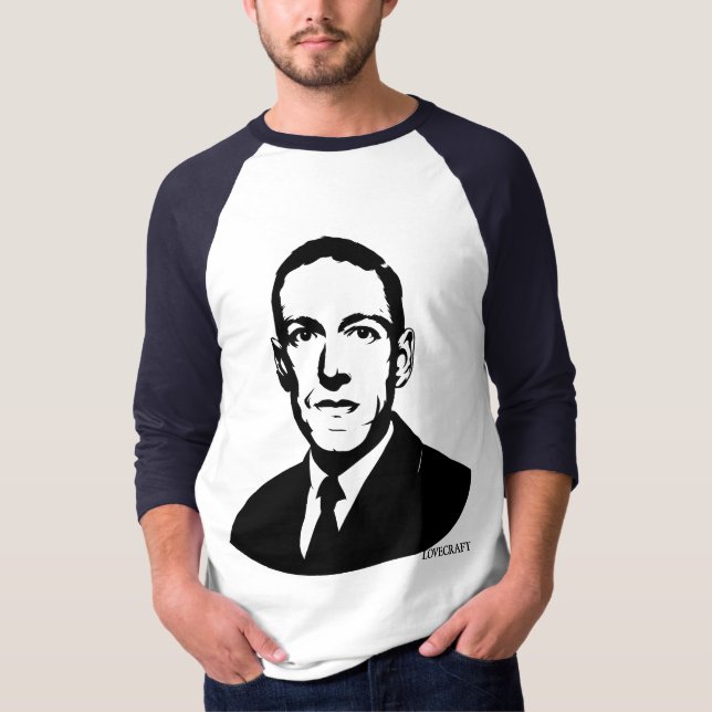 Porträt HPs Lovecraft T-Shirt (Vorderseite)