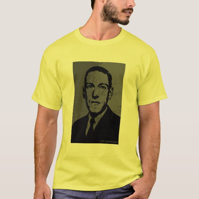 Porträt HPs Lovecraft T-Shirt (Vorderseite)