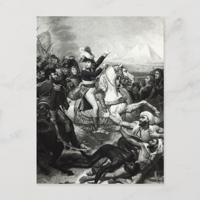 Porträt Napoleons als Eroberer Postkarte (Vorderseite)