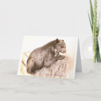 Porträt Notecard A. Neuman Bubu