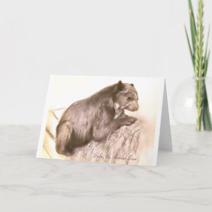 Porträt Notecard A. Neuman Bubu Karte