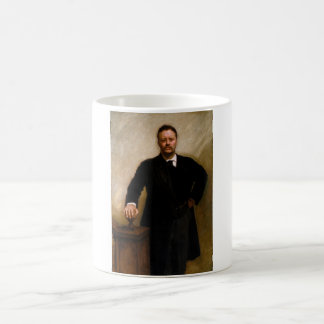 Porträt Präsident Theodore Roosevelt J.S. Sargent Kaffeetasse