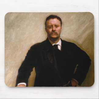 Porträt Präsident Theodore Roosevelt J.S. Sargent Mousepad
