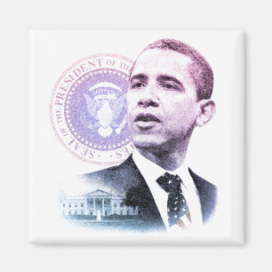 Porträt Präsidenten-Barack Obama Magnet