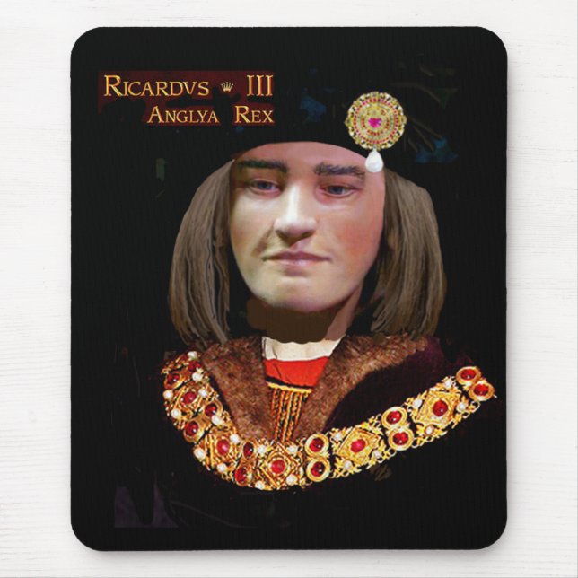 Porträt Richard III Mousepad (Vorne)