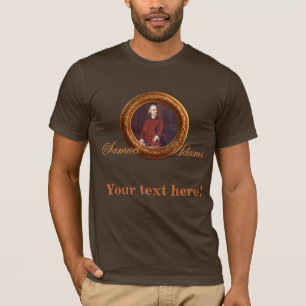 Porträt Sams Adams, damit Sie Ihren eigenen Text T-Shirt
