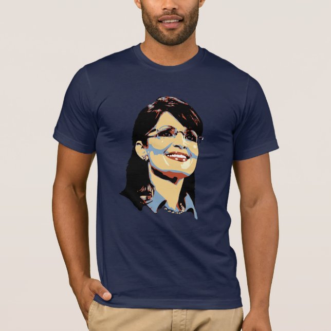 Porträt Sarahs Palin T-Shirt (Vorderseite)