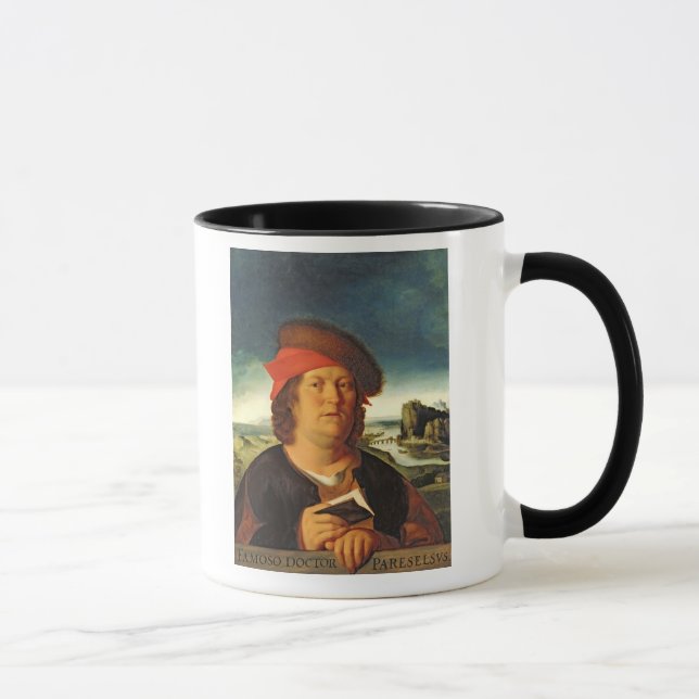 Porträt setzte voraus, Paracelsus zu sein Tasse (Rechts)