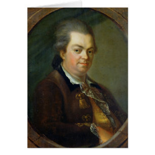 Porträt setzte voraus zu sein