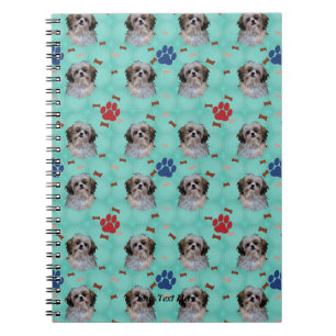 Porträt Shih Tzu Notizblock