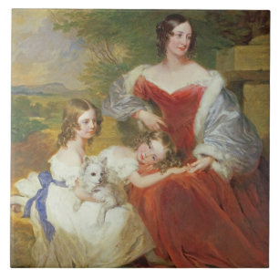 Porträt T32011 von Frau Sarah Frances Cooper und Fliese