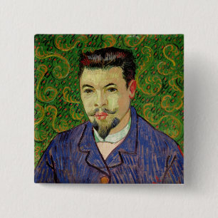 Porträt Vincent van Goghs   von Dr. Felix Rey, Button