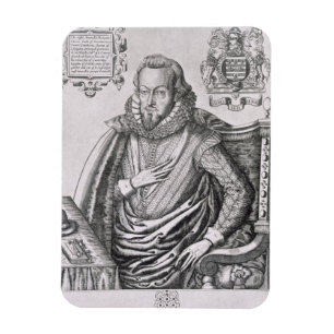 Porträt von (1563-1612) 1. Grafen Roberts Cecil S Magnet
