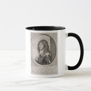Porträt von (1619-82) Pfalzgraf Prinz-Rupert Tasse