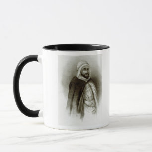 Porträt von Abdelkader Tasse